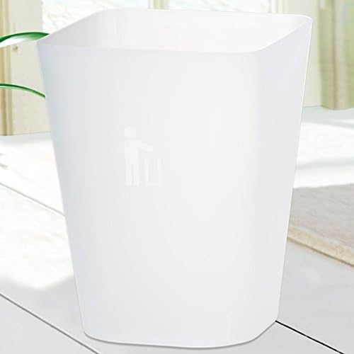 Wastebasket,Trash can in home &amp; kitchen Plastic waste bins for Bathrooms Bathroom Office-A