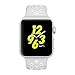 Apple Watch Nike+, 38mm Silver Aluminium Case with Pure Platinum/White Nike Sport Band - Wrist - Accelerometer, Ambient Light Sensor, Heart Rate Monitor - Heart Rate, Distance Traveled, PaceS2Dual-core (2 Core) - Touchscreen - Bluetooth - Bluetooth 4