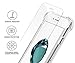 iPhone 8 Plus Case, iPhone 7 Plus Case with Screen Protector, GuaGua Slim Protective Cover Cases for iPhone 7/8 Plus, Shock Absorption Bumper, Soft TPU Cases and Tempered Glass Protection - Clear