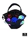 Saltwater Canvas, LLC Zippered Top Mesh Shower Bag, Black, for Dorm & Gym