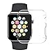 Apple Watch Screen Protector Case for Series 2 by Ubelli - Thinnest iWatch Protective Case (0.3 mm) for 42mm Apple Watches, Snap on Guard Bumper Accessory Cover Snaps On Without Removing Wrist Band