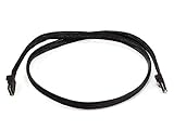 Monoprice 1m 30AWG Internal Mini SAS 36-Pin SFF-8087 Male to Mini SAS 36-Pin SFF-8087 Male Cable - Black (108189)