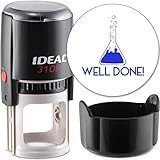 MaxMark Round Teacher Self Inking Stamp - Well