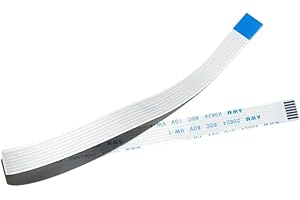 Zahara Power Reset Button Ribbon Flex Cable Replacement for PlayStation 2 7-Pin PS2 30001-39001 35001