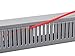 Monoprice Open Slot Wiring Raceway Duct with Cover, 6 Feet Long