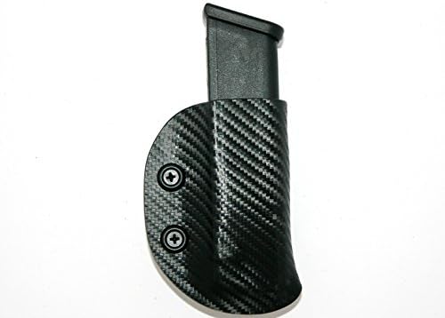 Black Jacket Holster Kydex IWB Extra Magazine Holster: Compatible with Glock 19, 26