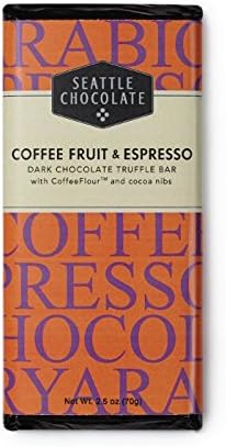 Seattle Chocolates - Coffee Fruit Espresso Truffle Bar - 2.5oz