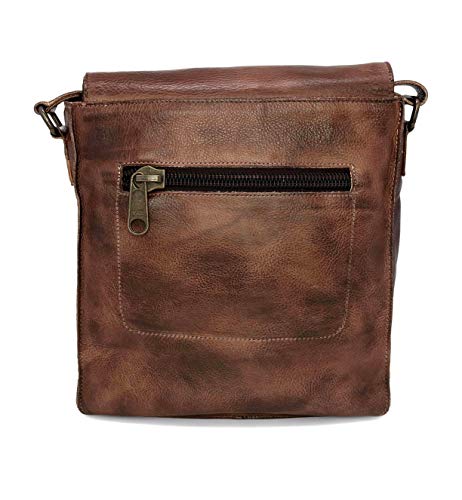 Bed|Stu Women's Venice Beach Leather Bag (Teak Rustic) - Thumbnail 2
