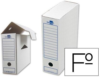 Liderpapel DF02 - Caja archivo definitivo: Amazon.es: Oficina y papelería