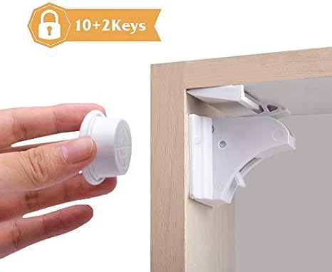 amazon magnetic cupboard locks