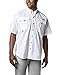 Columbia Men's Bahama II UPF 30 Short Sleeve PFG Fishing Shirt, White, 3X Tall