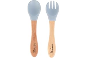 Personalized Engraved Spoon with Custom Name – Durable Utensil, Ergonomic Grip Design for Birthdays, Holidays & Everyday Use