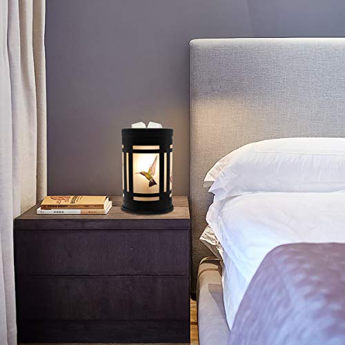 EQUSUPRO Metal Wax Melt Warmer Candle Wax Electric Burner Melter Fragrance Lamp for Home Office Bedroom Living Room Decor Gifts (Trochilus)