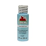Apple Barrel Acrylic Paint in Assorted Colors (2 oz), 21185, Parrot Blue