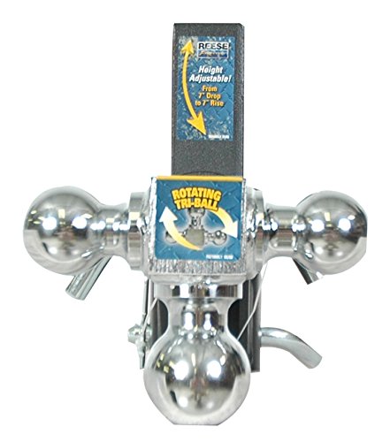 Reese Towpower 7021800 Rotating and Height Adjustable Tri-Ball
