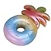 6.1inch Jumbo Squishies Slow Rising Fruit Squishy Toys Soft Pineapple Scented Stress Reliever Toys Rainbow Decorative Birthday Gifts for Kids Adults