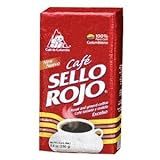 Sello Rojo Roast & Ground Coffee , 8.8 - ounce (250g) (Pack of 4)