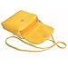 Aligle Little Girl Beauty Set Plush Flower Handbag + 2 Hair Clip + Necklace and Bracelet (Yellow)