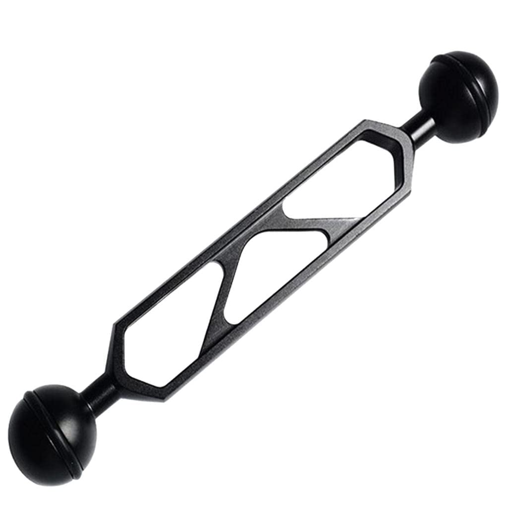 zalati Arm Connector Clamp Mount Underwater Scuba Diving Camera Ball Joint Arm Adapter Base - 6 inch