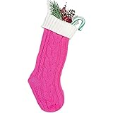 Nanou Christmas Stockings 18" Knitted Christmas