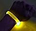 GlowCity LED Light Up Bracelets (2 Pack) (Yellow)