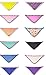 Sexy Basics Womens 12 Pack String Bikini Briefs,Size Medium, Assorted prints