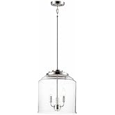 Maxim Acadia-3 Light Pendant-13.75 Inches Wide by 16 inches high-Satin Nickel Finish -Traditional Installation