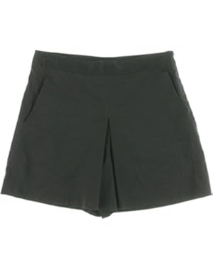 Theory Womens Taminara Pleated Linen Skort