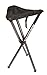 Walkstool - Basic Model - Black Color - 3 Legged Folding Stool in Aluminium - Height 20
