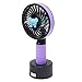 BT21 KOYA Character Mini Handheld Personal Portable Fan | 3-Speed Adjustable USB Rechargeable, Light Purple