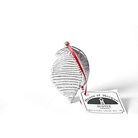 North Carolina Scotch Bonnet Ornament for Christmas Tree - Metal NC State Seashell - Beach Lover Gift Ideas 41UgIfYIlWL