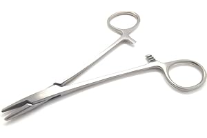 Locking Pliers Stud Ball Earring Holder Mayo Hegar Needle Holder Suture Training Body Piercing Tools Fishing Pliers Veterinar
