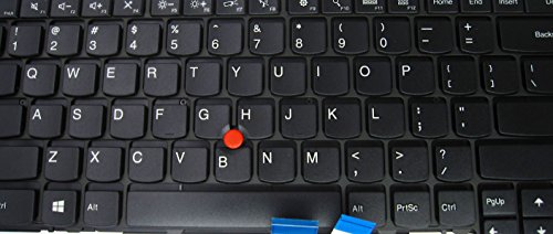 Replacement Keyboard Without Backlit for Lenovo Thinkpad E540 E531 L540 US Layout 4 Fixing Screws on the Back