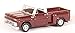 Oxford Diecast 87CP65003 Chevrolet Stepside Pick Up 1965 Maroon Metallic 1:87 Scale Model