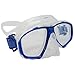 Scuba Choice Scuba Choice Blue Diving Dive Snorkel Mask Nearsighted Prescription RX Optical Corrective Lenses, -3.5