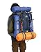 WoneNice 50L(45+5) Waterproof Hiking Backpack - Outdoor Sport Daypack with Rain Cover for Climbing Mountaineering Camping Fishing Travel Cycling Skiing (Army Green)