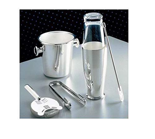 Alessi 5050 Amerikanischer oder BostonShaker aus Glas und Edelstahl 18/10 glänzend polierte Aussenseite, mattierte… – Bild 4