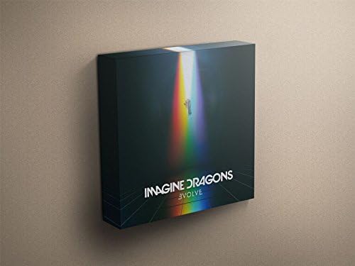 Imagine Dragons "Evolve" Cover Art Stretched & Mounted Canvas Art Print - Perfect Gift - 12 x 12" (30.5 x 30.5cm)