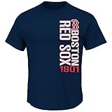 MLB Boston Red Sox Men's Our Game Tee, Large, Navy