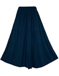 Boho Gypsy Long Maxi Tiered Skirt