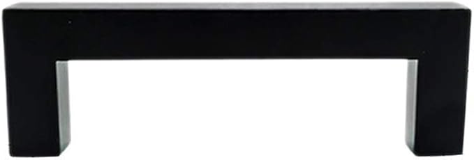 DDLONY 6 Stück schwarzer Edelstahl-Schrankgriff, Küchentürgriffe