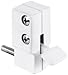Prime-Line U 9879 White, Step-On Sliding Patio Door Lock (Single Pack)