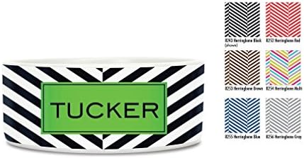 Personalized Dog or Cat Food Water Bowl With Name, Monogram Pet Lover, Design Your Own
