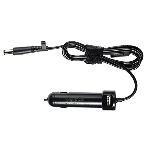 eTzone Laptop Car Charger for HP Spare 402018-001 371790-001 380467-003 380467-001 Dc359a Ppp09h Pa-1650-02h Hp-0k065b13 Lf 18.5V 3.5A 65W DC Adapter Power Supply Cord (7.45.0mm)