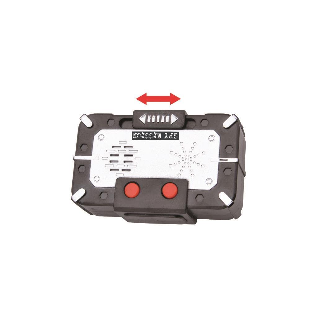 LEXIBOOK - Spy Mission Voice Modifier Spy, Voice distortion effects, Recording up to 5 seconds, black, RPSPY03 — image 1