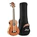 Donner DUB-1 30 inch Electric Bass Ukulele Mahogany Body with Case