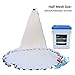 Pisfun American Saltwater Fishing Cast Net for Bait Trap Fish 4ft/6ft/8ft/10ft/12ft Radius, 3/8inch Mesh Size