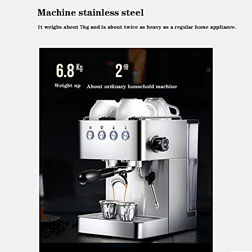RLIRLI Espressomaschine mit Pumpe, traditionell, für Kaffeemaschine und Cappuccino, kleine Espressomaschine, für den… – Bild 8