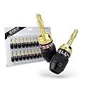 Deadbolt Banana Plugs, 12-pair, By Sewell Direct