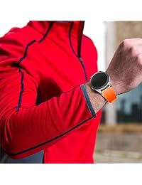 Compatible con Samsung Galaxy Watch (1.811 in) correas   Gear S3 Frontier   S3 Classic Watch Band, 0.866 in Silicona correas de repuesto para Gear S3   Galaxy Watch 1.811 in